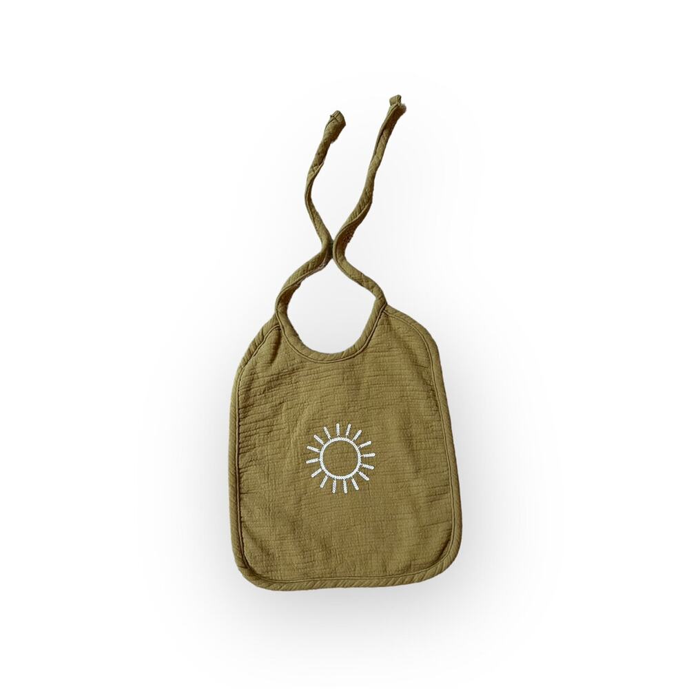 Quincy mae Embroidered Bib